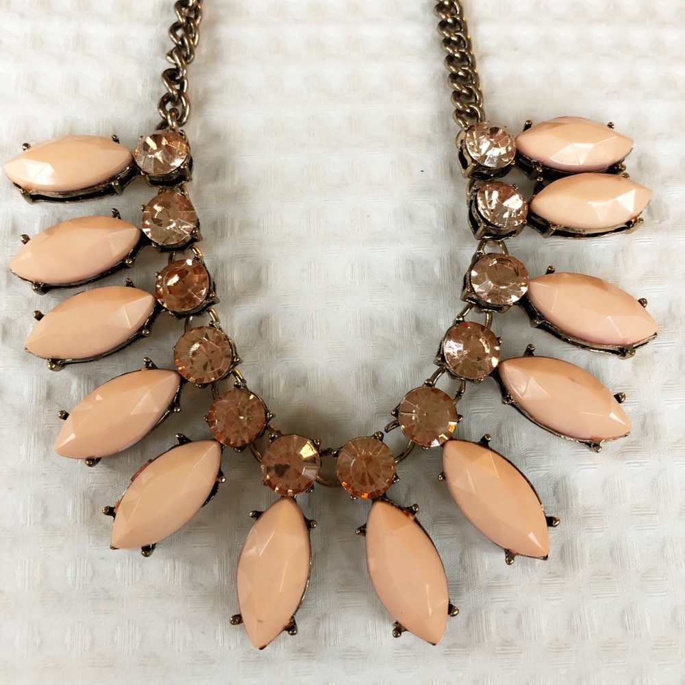 Rose Gold Statement Necklace